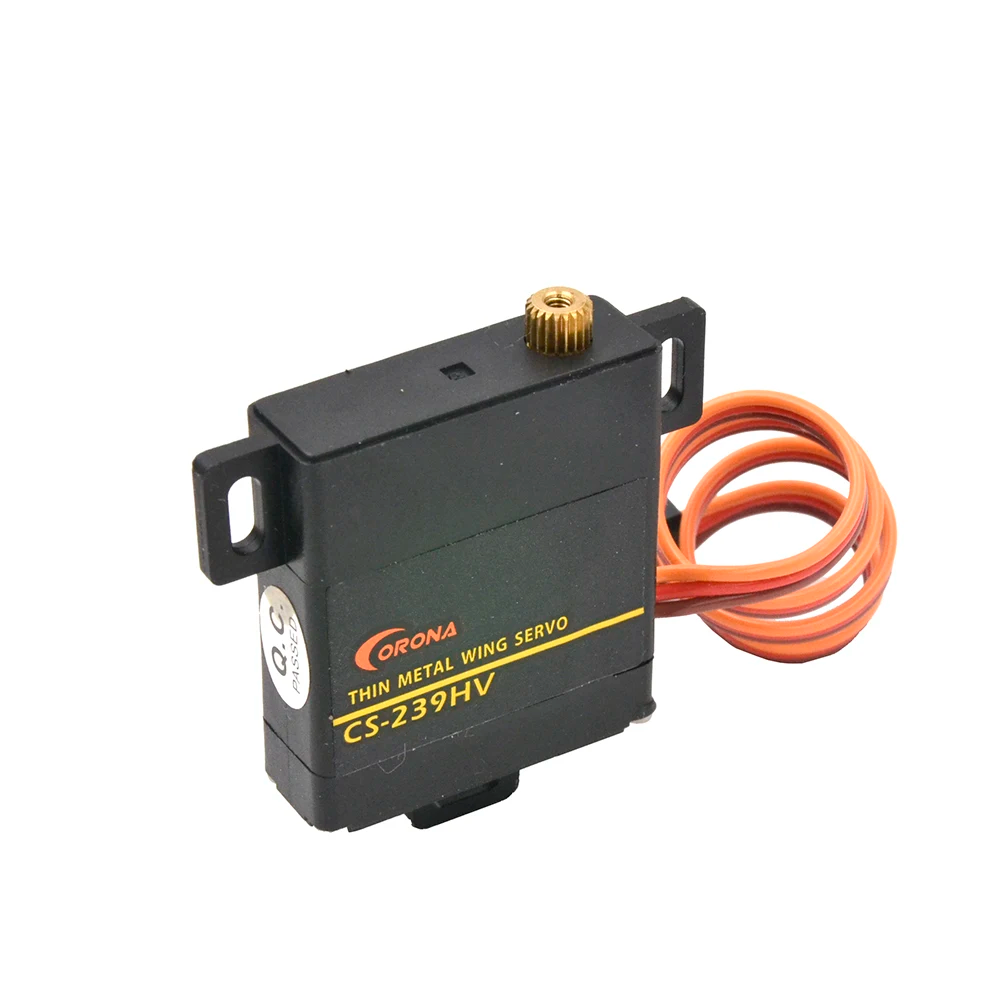Servo drive CORONA CS-239HV (4-4.6 kg/cm, 0.14-0.13 seconds/60°, 22g)