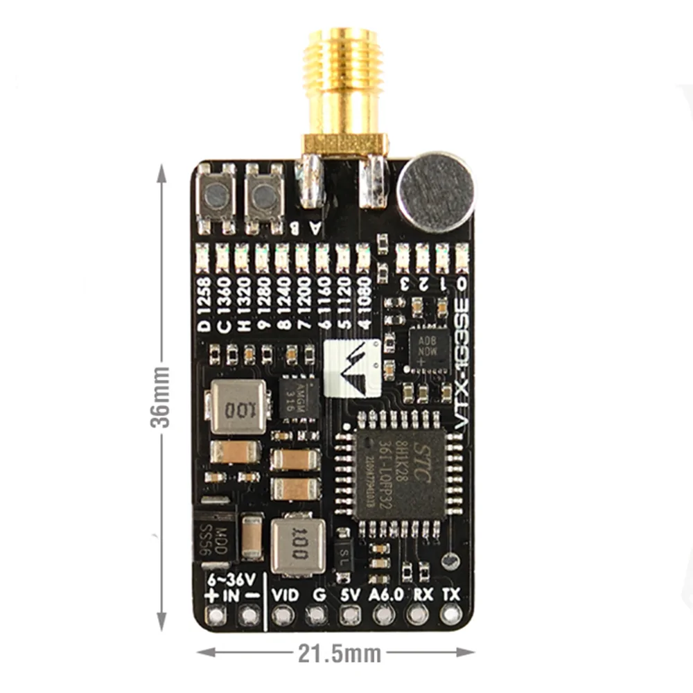 Video transmitter Mateksys VTX-1G3SE