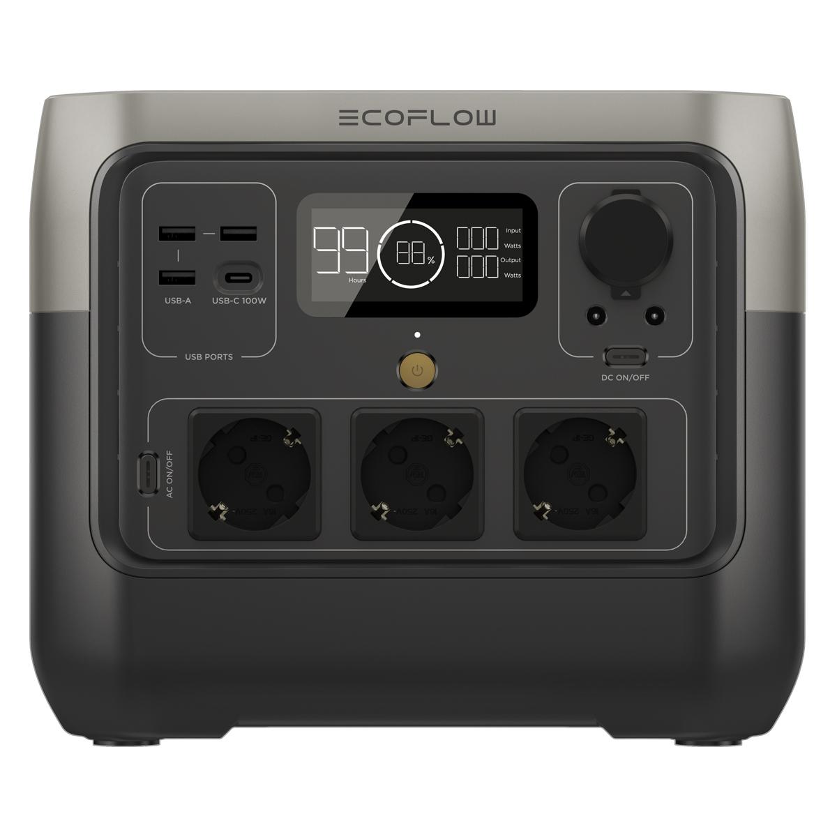 Portable charging station EcoFlow RIVER 2 Pro 768 Wh