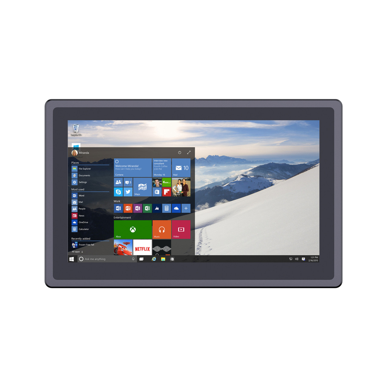 Industrial display 15.6 inches Lilliput TK1560-NP/C