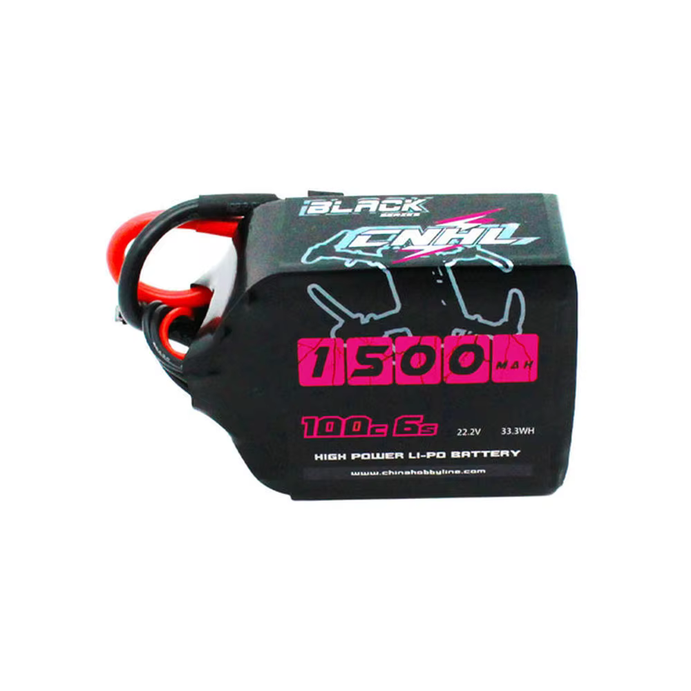Battery СNHL Black Series 1500 mAh 6S 100 LiPo (XT60)