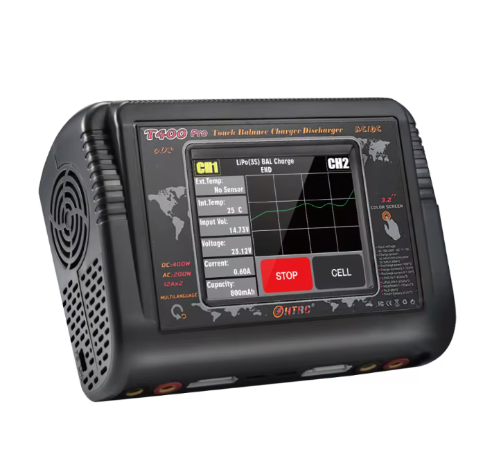 Charger 4-port HTRC T400 Pro