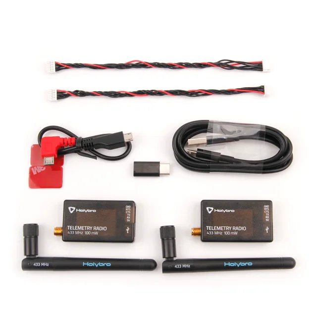 Telemetry Holybro 433Mhz 500mW 3DR Radio Dual TTL Radio Module (Set) v3