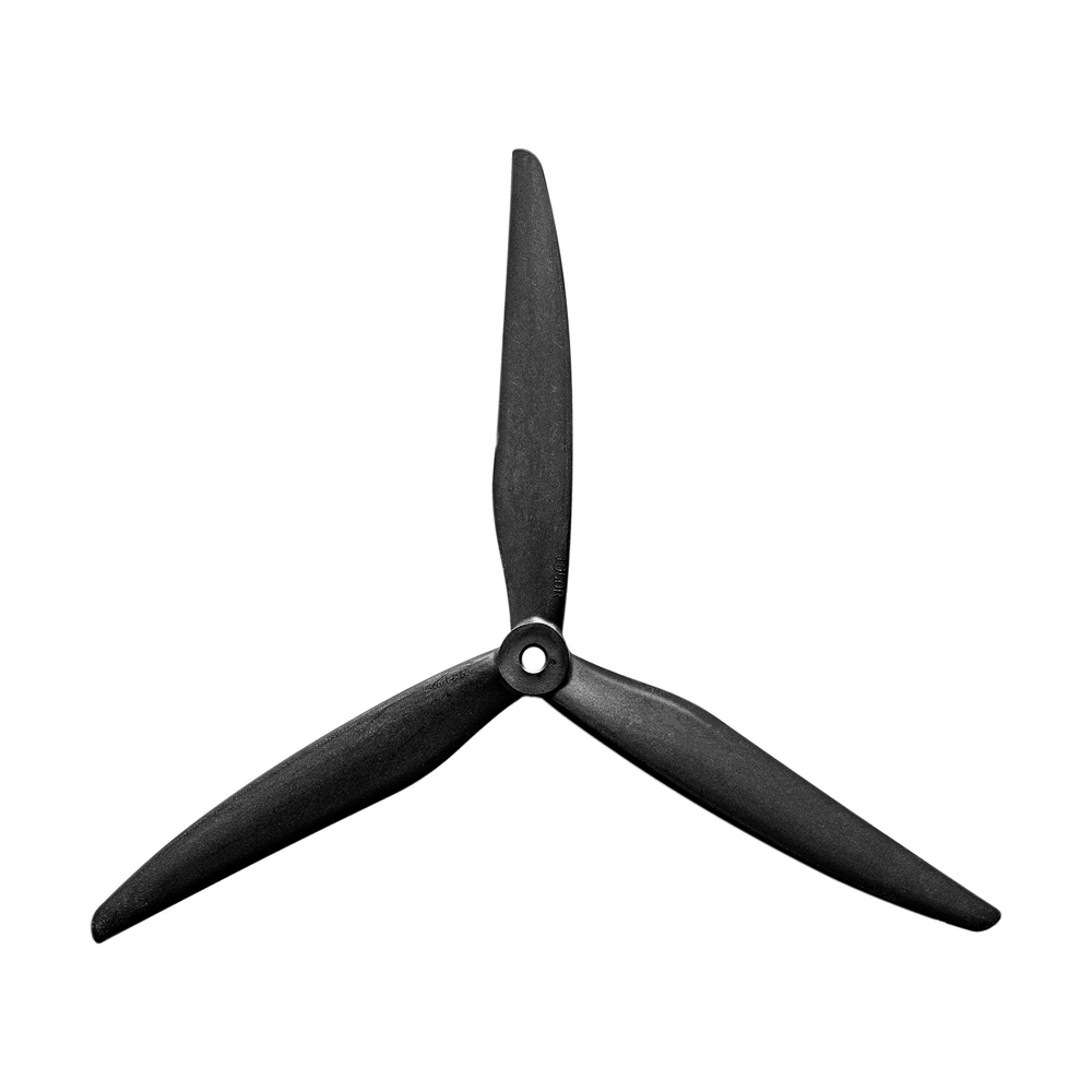 Propeller Gemfan 1050 3 blades (fiberglass) (black) (M5) (1CW+1CCW)