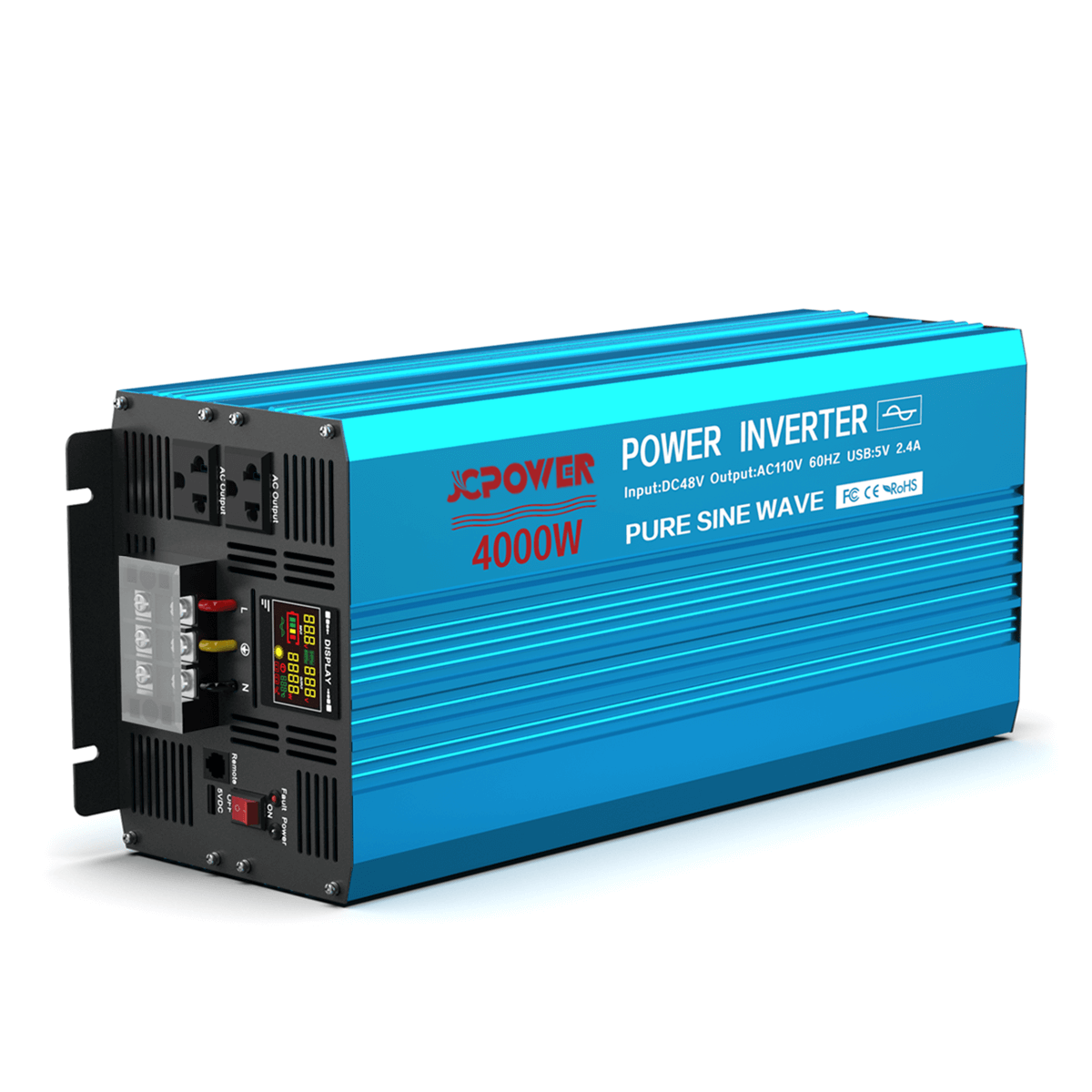 Inverter power supply JCPOWER 4000W-60V-220V-60Hz