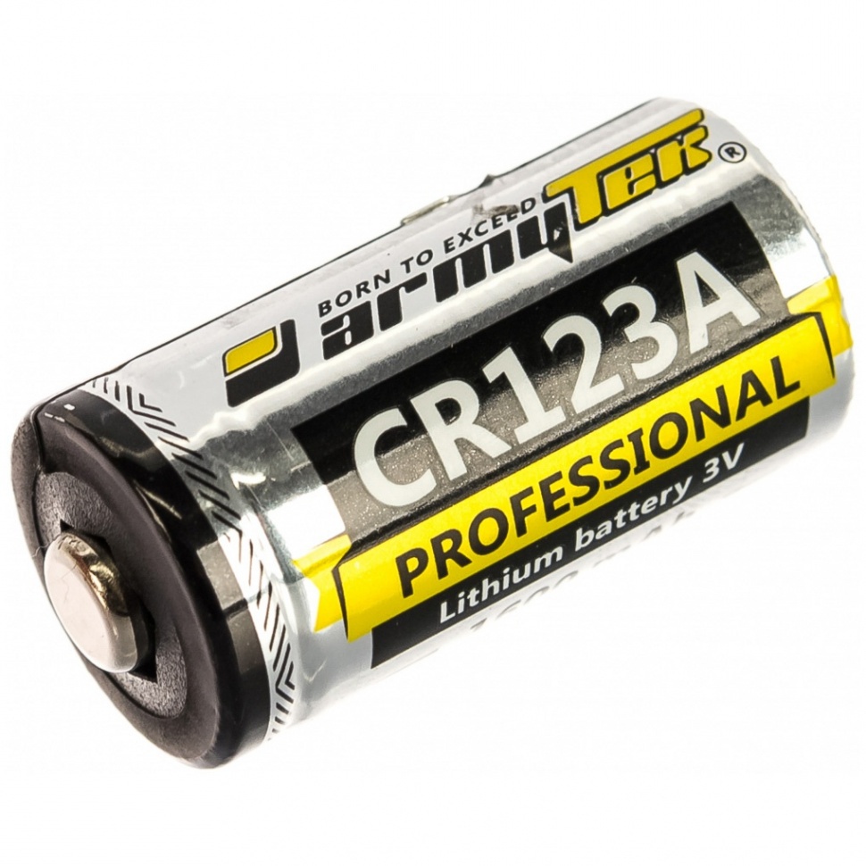 Armytek CR123A 1600mAh lithium battery A00102