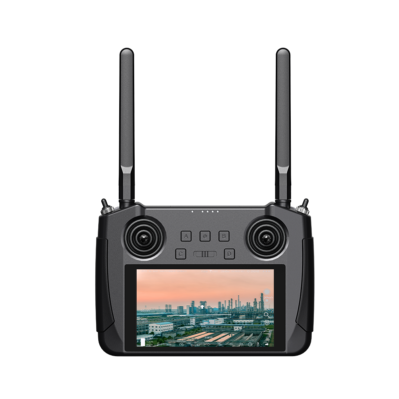 SIYI MK15 Mini HD Remote Control with 5.5-inch LCD Touch Screen 1080p 60fps FPV 180ms Latency for UGV Drone 15km CE FCC KC