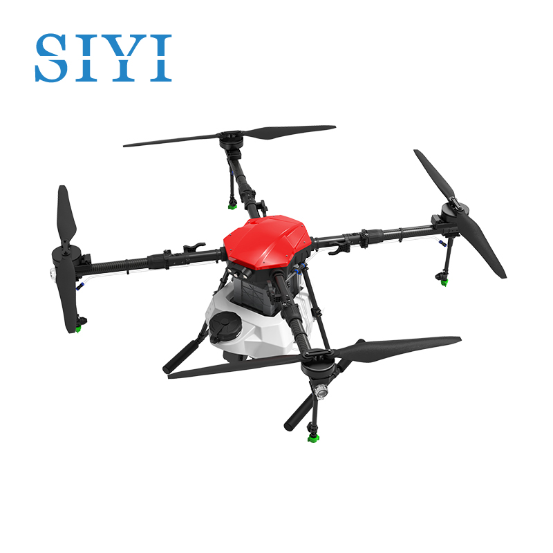 Siyi E420P agricultural quadcopter with water tank