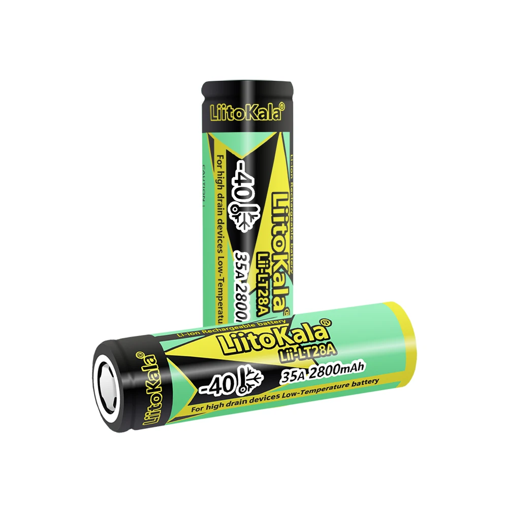 Battery LiitoKala HG2 18650 2800 mAh (2 pieces)