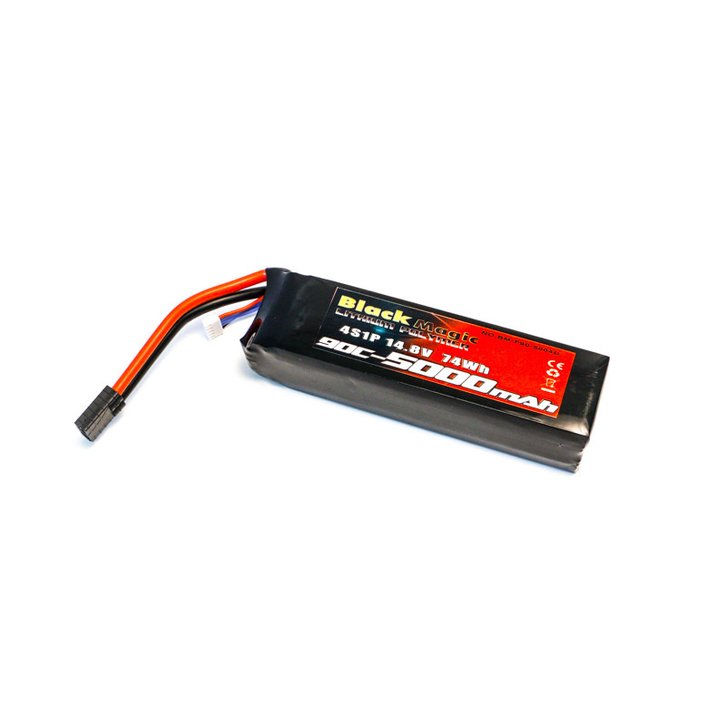 Battery Black Magic 14.8V 5000mAh 90C LiPo TRX plug