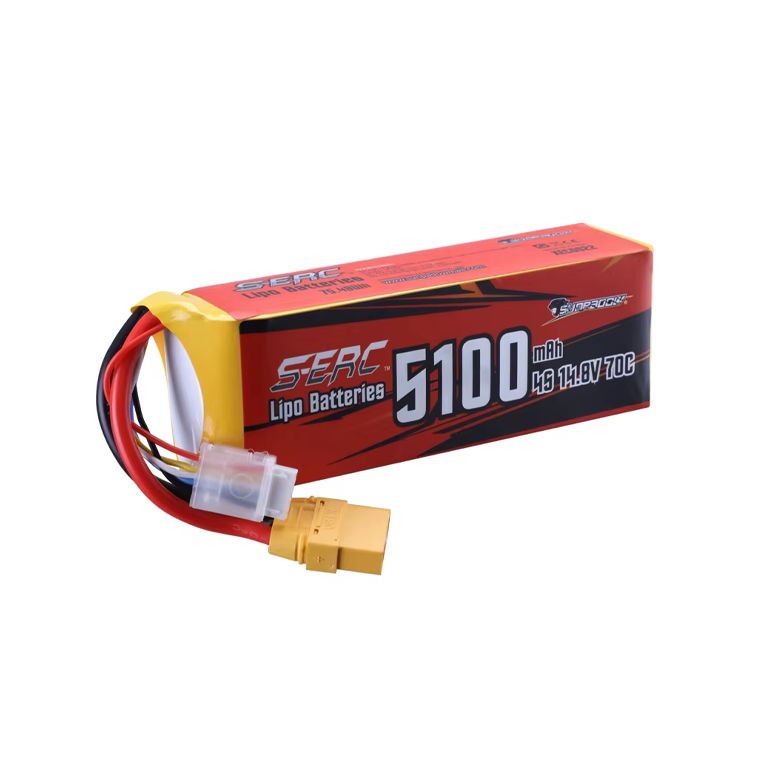 Rechargeable battery Sunpadow RC 4S lithium battery 5100mAh