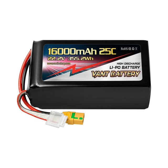 Battery VANT lithium battery 22.2V 16000mAh