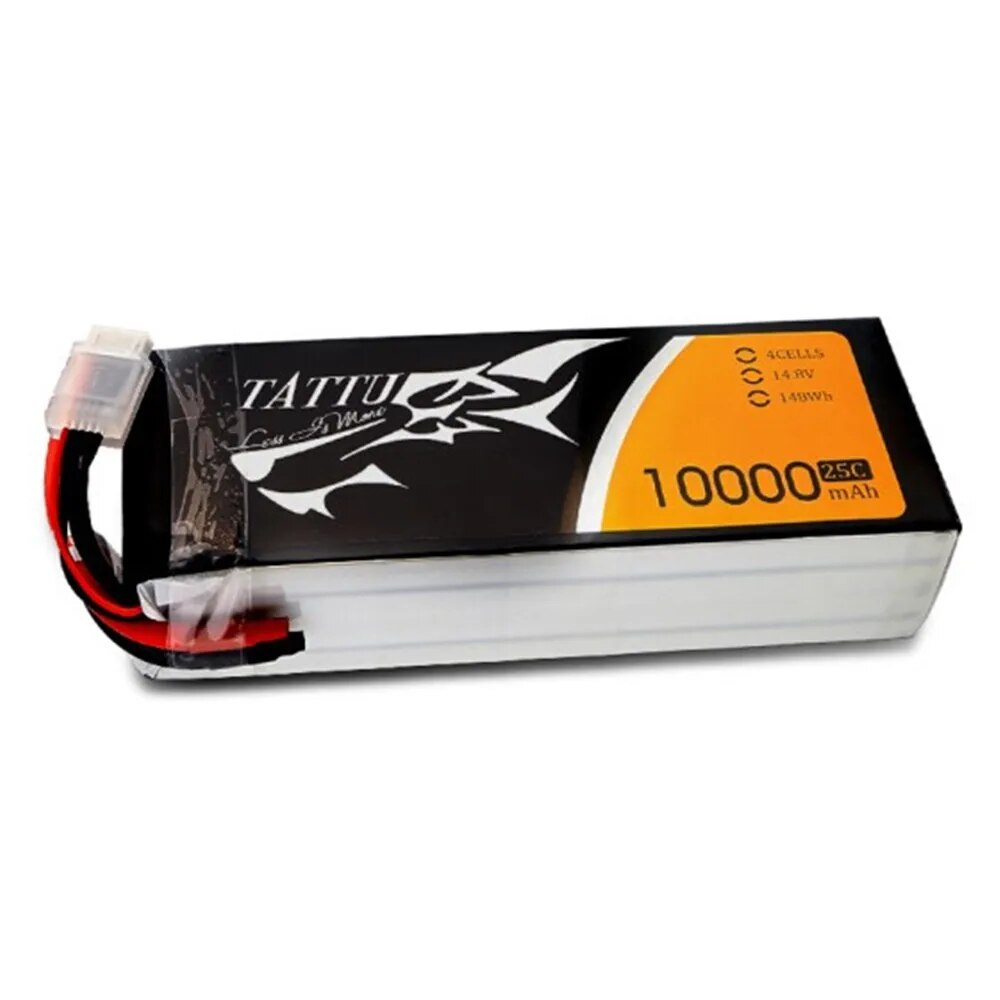 Battery Gens Ace TATTU 10000mAh 22.2V 30C 6S1P lithium battery pack