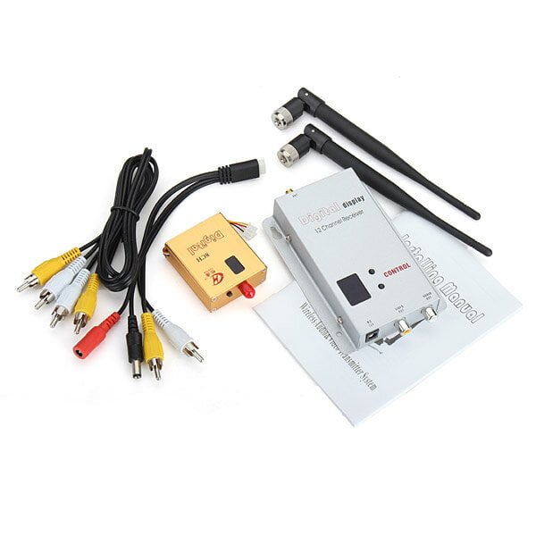 Video Transmitter and Video Receiver Partom FPV 1.2 Ghz 1500mW