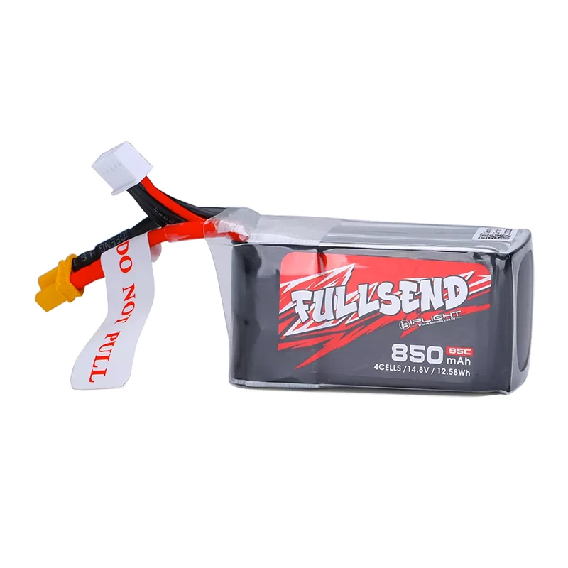 Battery iFlight Fullsend 850mAh 4S 95C lithium battery (XT30)