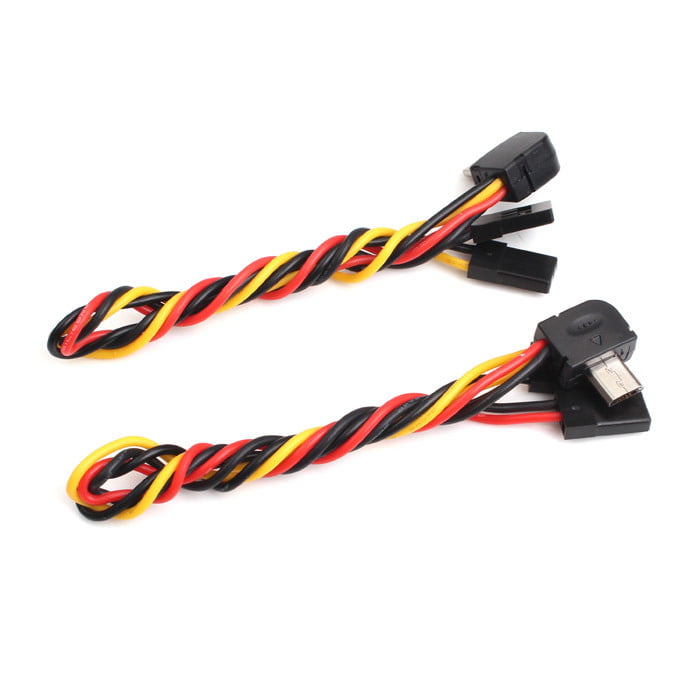 TV output and power cord for RunCam