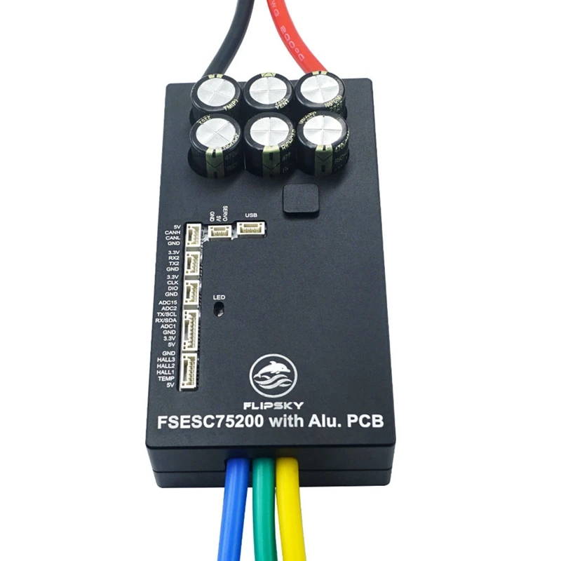 VESC-based Flipsky ESC 75200 84V controller