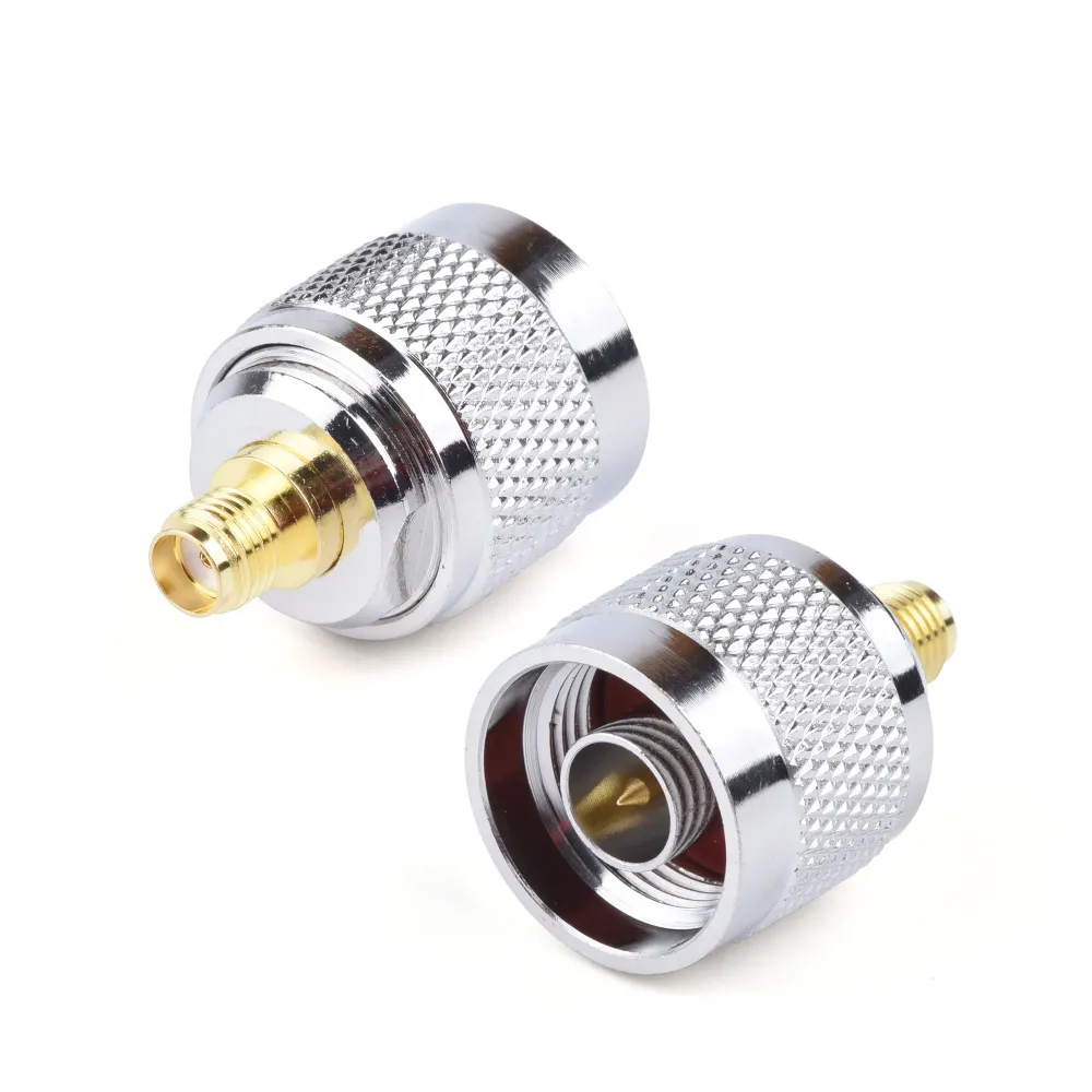 Antenna adapter N female (female) - SMA male (plug)