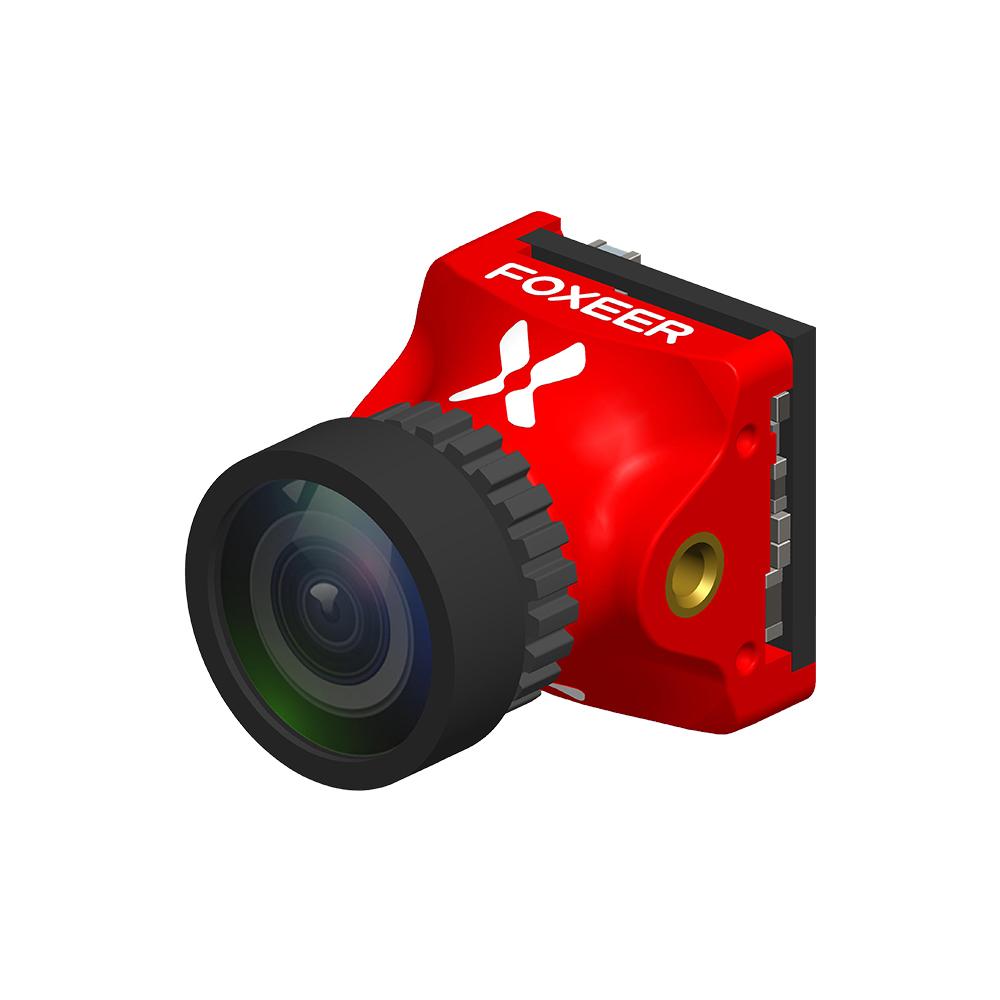 FPV camera Foxeer Nano Predator 5 (red) (with connector)