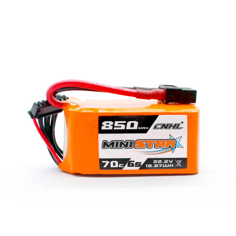 Battery CNHL Ministar 850mAh 6S 70C lithium battery (XT60)