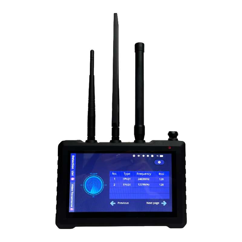 DR-400D portable FPV detection video interception system