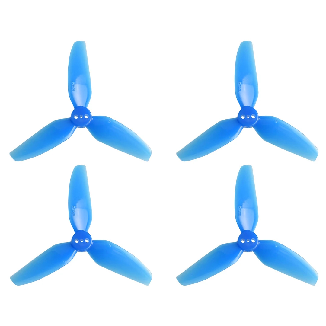 Propeller HQProp 3030 3 blades (blue) (shaft 1.5 mm) (2CW+2CCW)