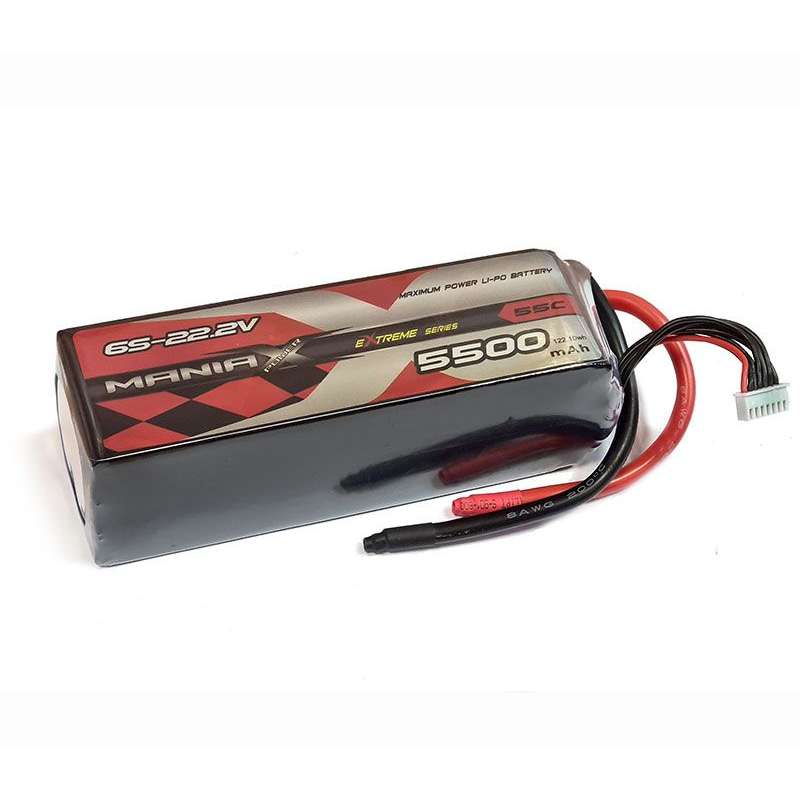 Battery ManiaX Power eXtreme 6S1P 5500mAh 22.2V