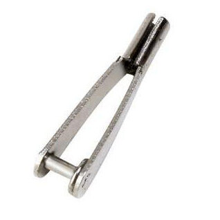 Metal Steel Rod End (Carbine) 25mm. Suitable for rods with M2 mm thread.