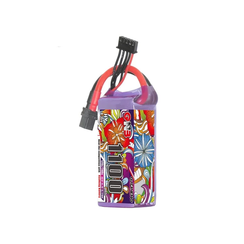 Battery GNB 1100mah 4S1P 15.2V high voltage 120C XT60