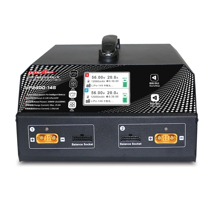 Charger super power UP2400 6S 4 channels 4×600W