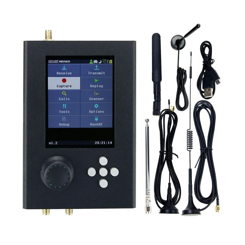 Portapack h2 + sdr receiver hackrf 1