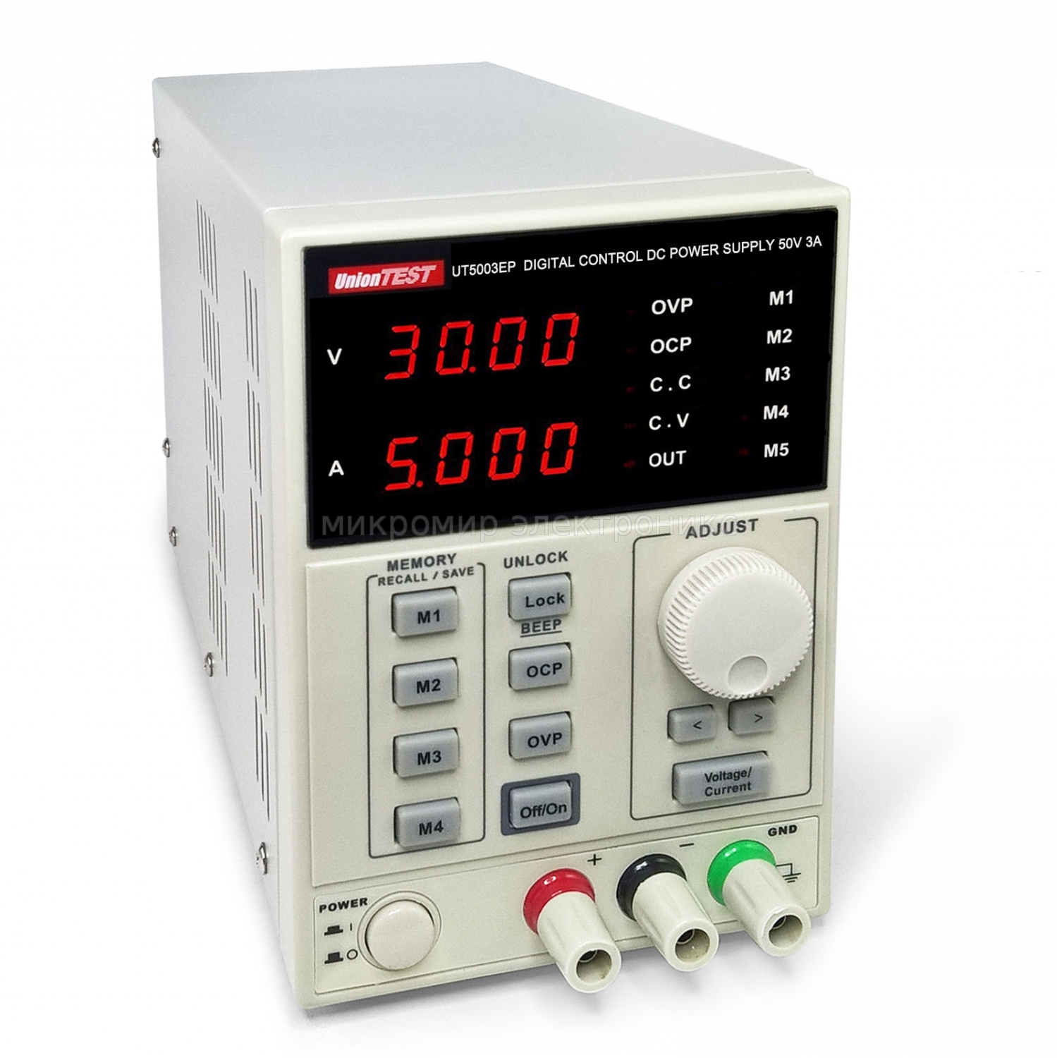 Laboratory power supply UnionTEST UT5003EP
