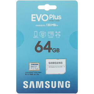 Samsung EVO Plus Memory Card 64 GB (MB-MC64KA/RU)