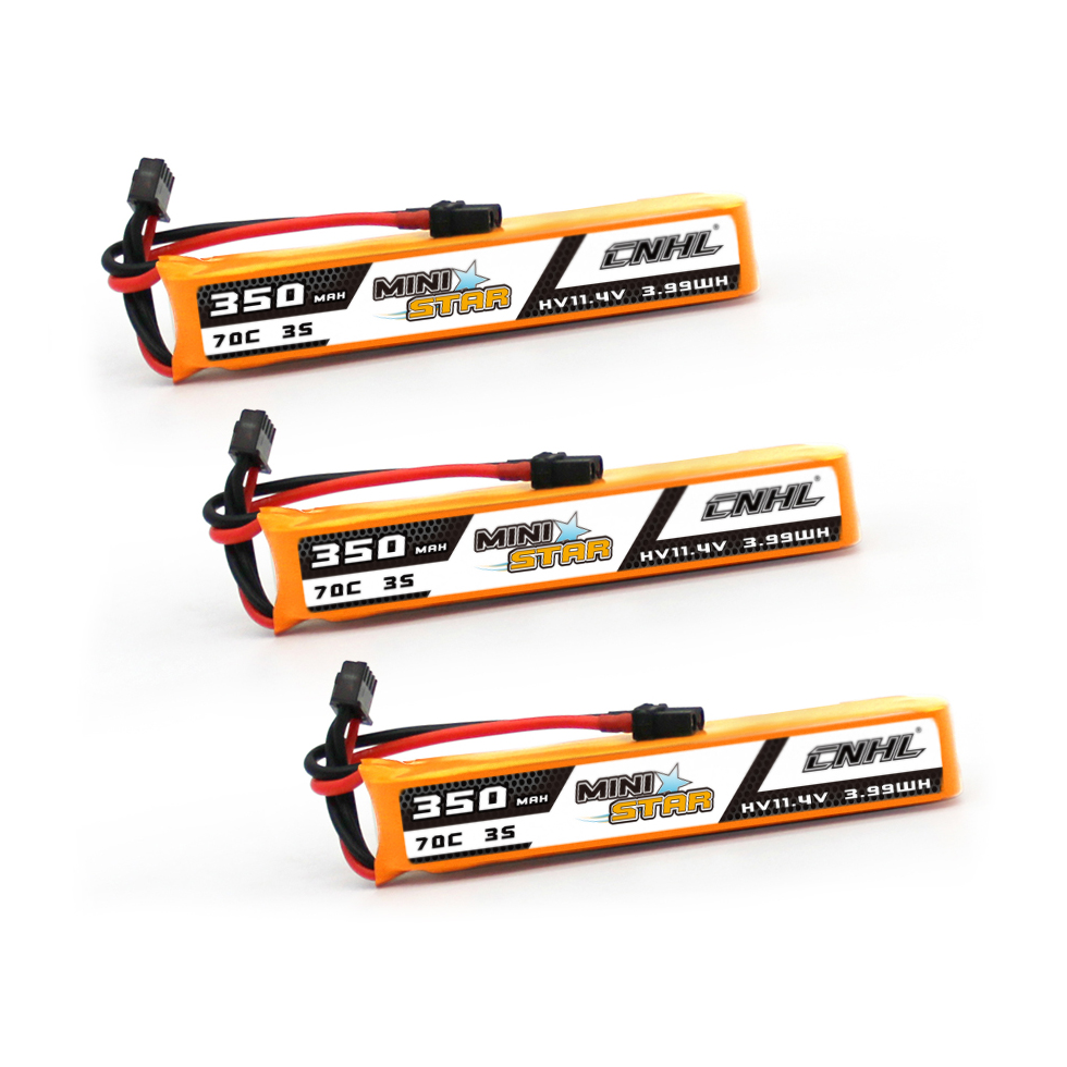 Battery CNHL Ministar 350mAh 3S 70C LiHV (XT30) (3 pieces)
