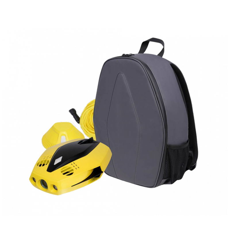 Underwater drone water dolly combination