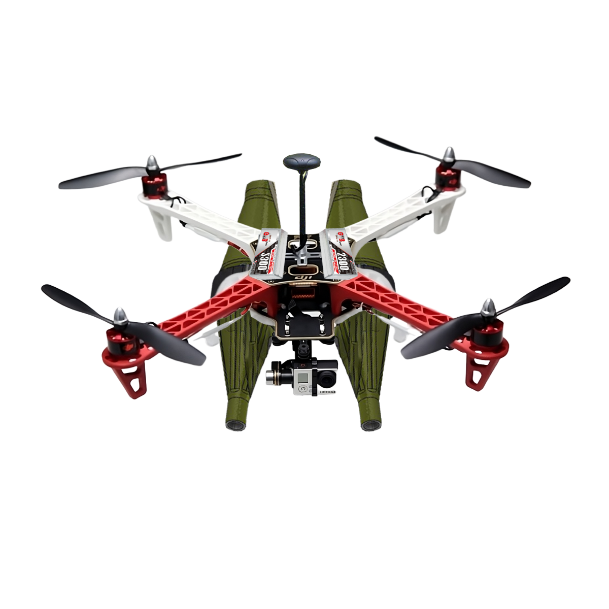 Quadcopter bomber 9''-10''
