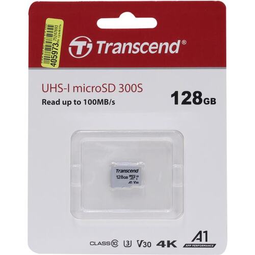 SDXC Transcend 300S UHS-I 128GB memory card