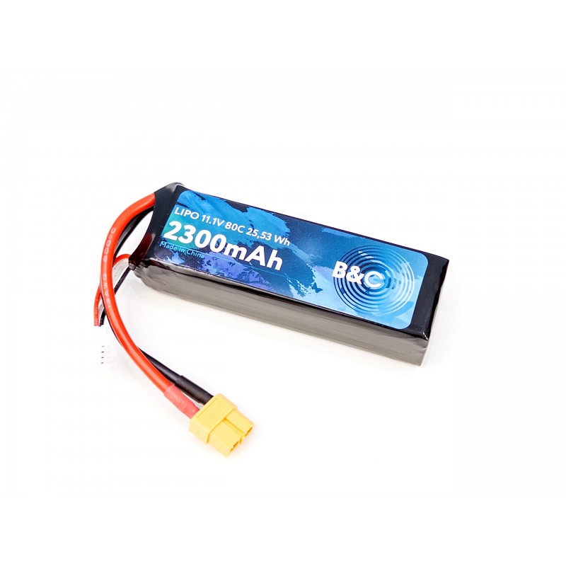 Battery B&C 2300mAh 80C XT60