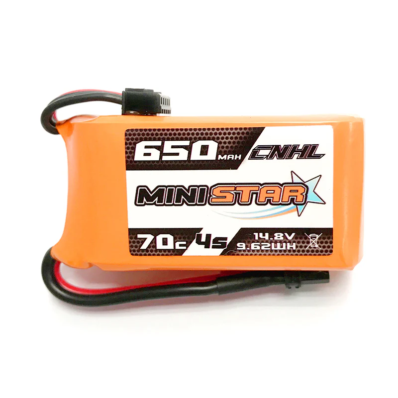 Battery CNHL Ministar 650mAh 4S 70C lithium battery (XT30)