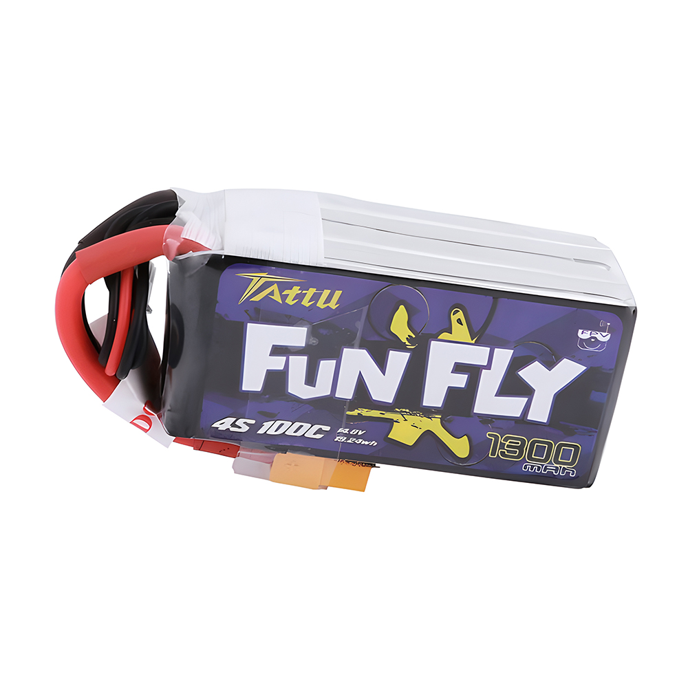 Battery Tattu FunFly 1300mAh 4S 100C lithium polymer battery