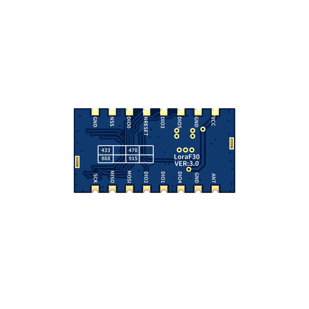 Radio module LORA SX1278, 433 MHz, with connector