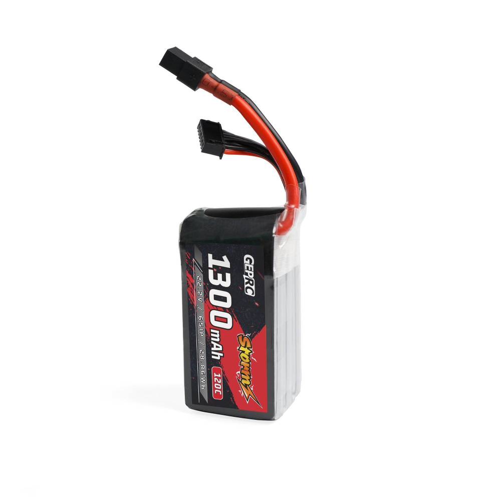 Battery GEPRC Storm 6S 1300mAh 120C lithium battery
