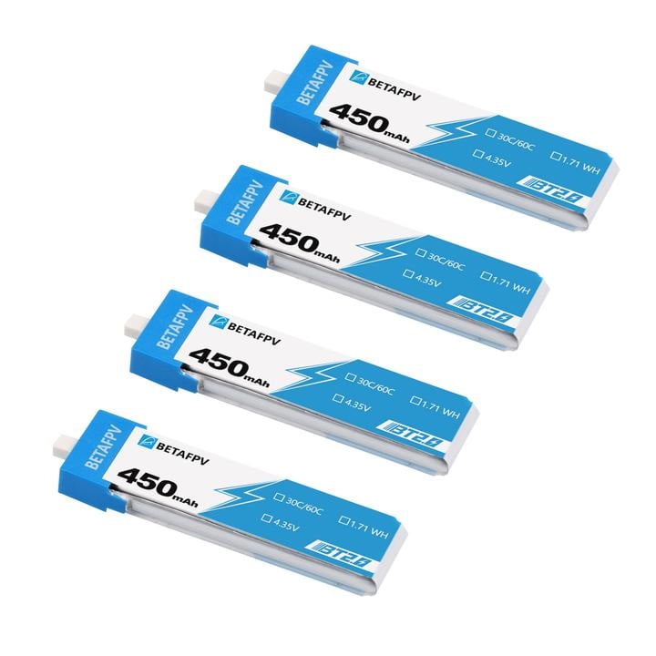 Battery BETAFPV 450mAh 1S 30C