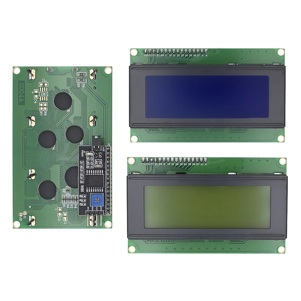 LCD Display 2004 + I2C LCD 2004 20x4A for Arduino