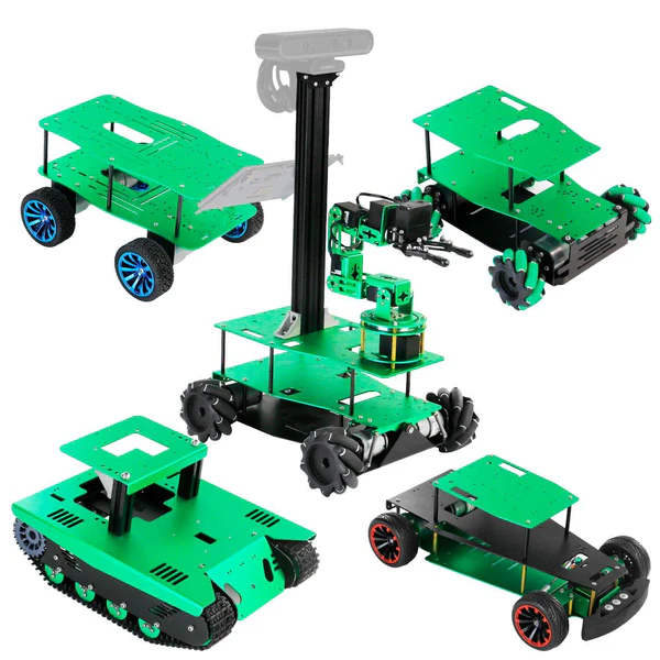 Yabang aluminum alloy robot car chassis ROS (crawler + robotic arm)