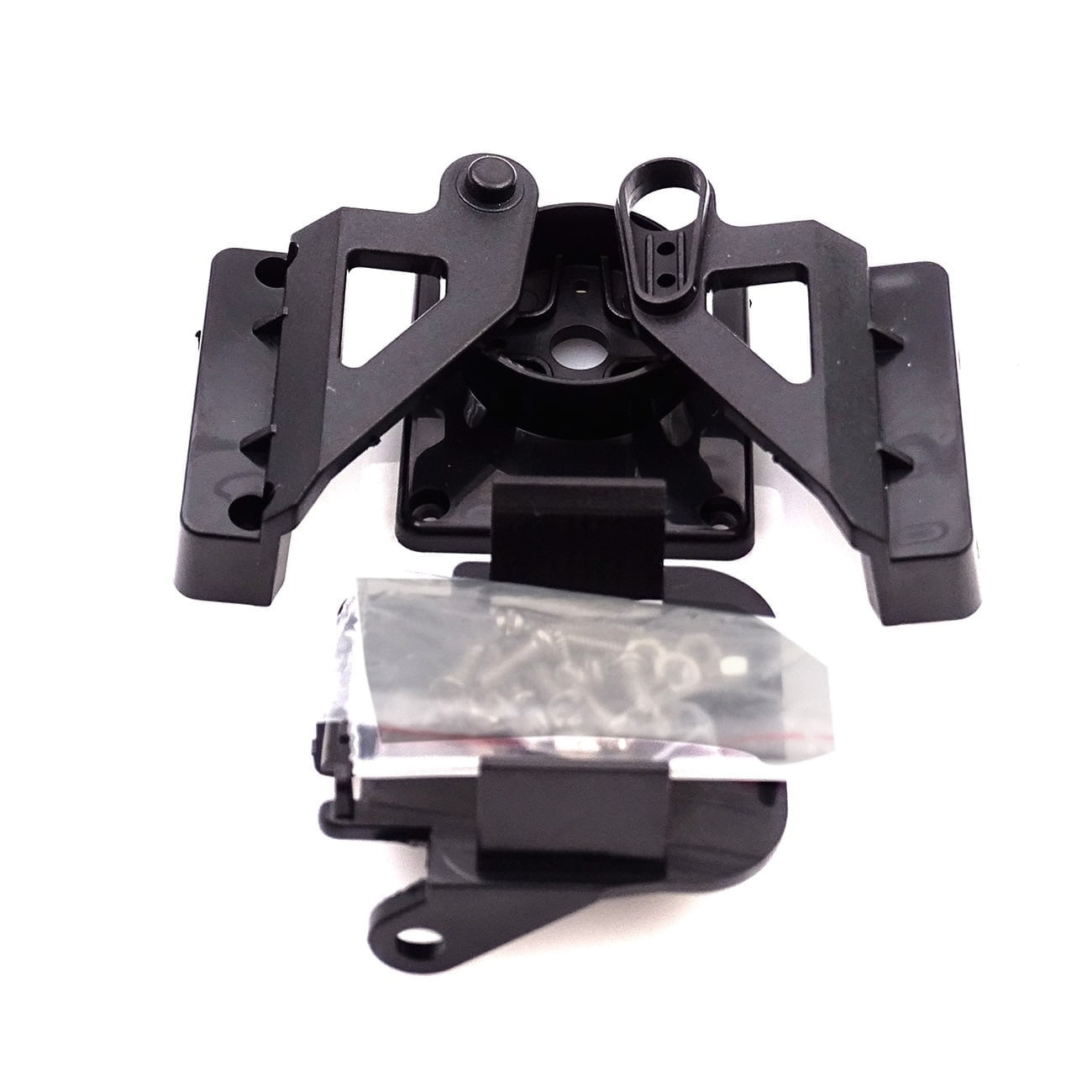 PT Servo Mount Pan/Tilt Camera Platform Shockproof Camera Mount Suitable for Aircraft FPV Special Nylon PTZ Suitable for 9G SG90