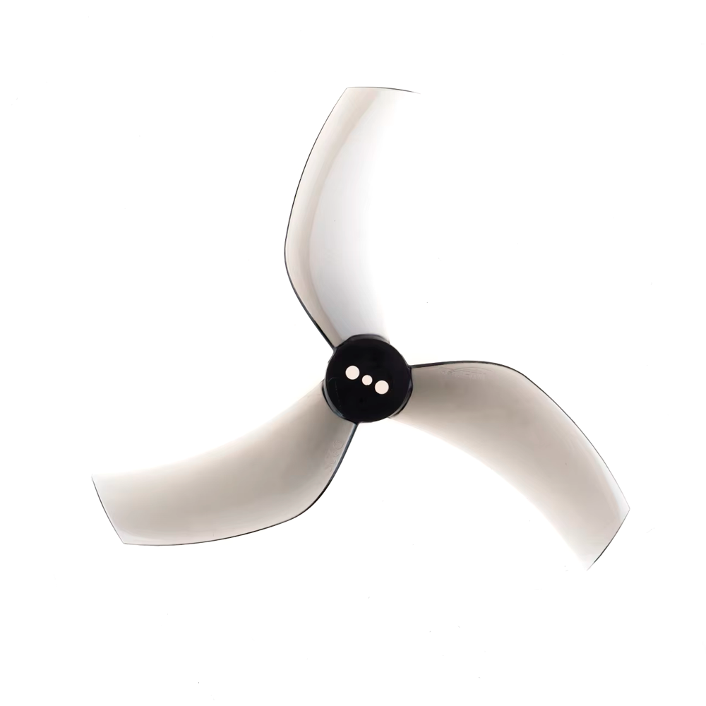 Propeller Gemfan D90S 3 blades (transparent gray) (shaft 1.5 mm) (2CW+2CCW)