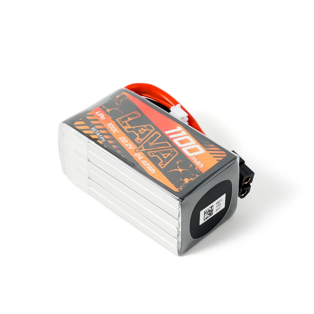 BETAFPV LAVA 6S 1100mAh lithium battery