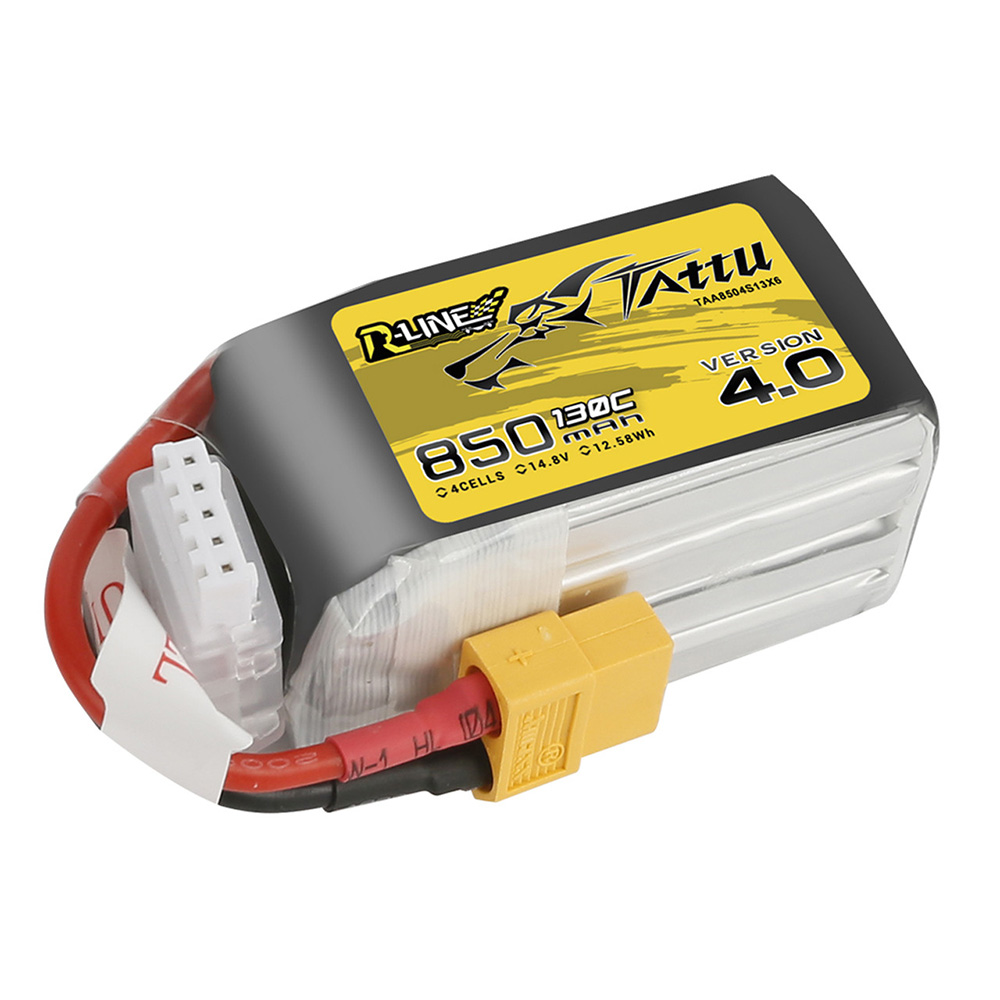 Battery Tattu R-Line V4.0 850mAh 4S 130C lithium battery (XT60)