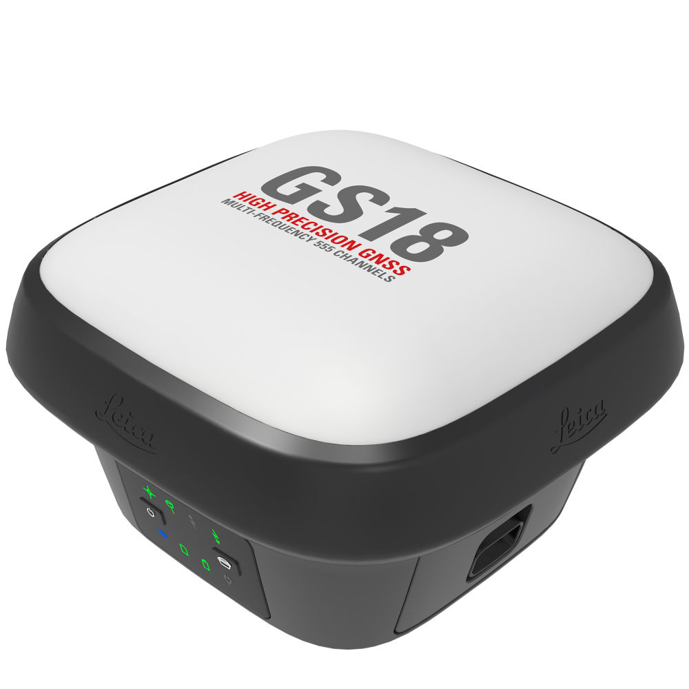 Leica GS18 T LTE and UHF wireless GNSS receiver